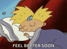 Feel Better Soon Flu Season GIF