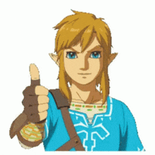 Link Thumbs Up GIF - Link Thumbs Up Speed GIFs