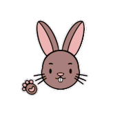Centaurusfoundation Rabbit Sticker - Centaurusfoundation Rabbit Animalcare Stickers