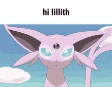 Hi Lillith GIF - Hi Lillith Pokemon GIFs