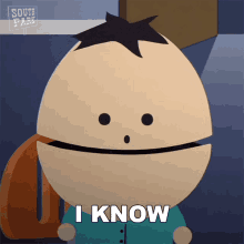 I Know Ike Broflovski GIF - I Know Ike Broflovski South Park GIFs