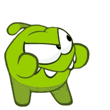what om nom om nom and cut the rope huh whats that