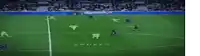 a soccer game is being played in a stadium with the word chuted on the field
