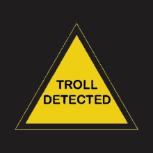 Troll Detected Troll GIF - Troll Detected Troll Warning GIFs