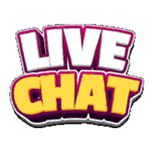 a logo that says live chat idebet with a white background