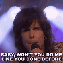 Baby Wont You Do Me Like You Done Before Aerosmith GIF - Baby Wont You Do Me Like You Done Before Aerosmith Rag Doll Song GIFs