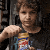 Crunchy Peanut Butter Stare GIF - Crunchy Peanut Butter Stare Skippy GIFs