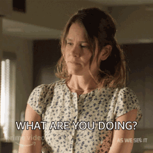 What Are You Doing Mandy GIF - What Are You Doing Mandy As We See It GIFs