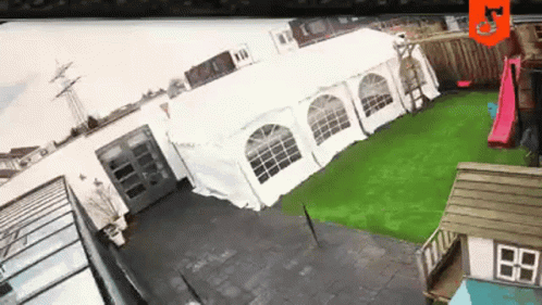 Blown Away Tent GIF - Blown Away Tent See You Later - Discover & Share GIFs