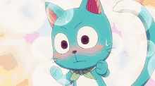 Fairy Tail Cat GIF - Fairy Tail Cat Happy GIFs