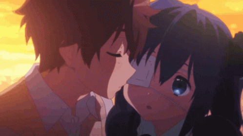 Anime Kiss GIF  Anime Kiss Love  Discover  Share GIFs