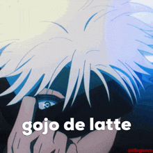 Gojo Gojo Latte GIF - Gojo Gojo Latte Gojo De Latte GIFs