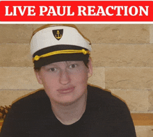 Live Paul Reaction GIF