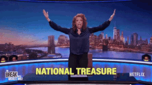 National Treasure GIF - The Break Michelle Wolf National Treasure GIFs