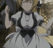 kitten maid cute anime