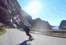 croa heelside slide longboard downhill skateboarding helleren