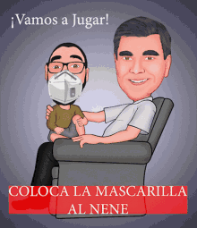 Carlitos Mascarilla GIF