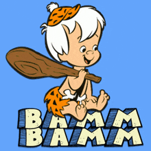 Bam Bam Flintstones GIF - Bam Bam Flintstones Friends GIFs