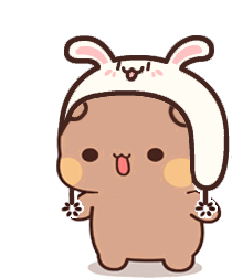 Dudu Dudu Bear Sticker - Dudu Dudu Bear Dudu Bunny Stickers
