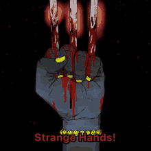 Strange Hands Sh Sh Strange Hands GIF