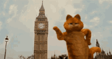 加菲猫 摆姿势 可爱 GIF - Pose Garfield Cute GIFs