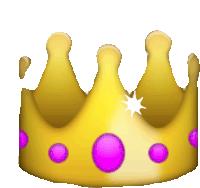Crown Sparkling Sticker - Crown Sparkling Stickers