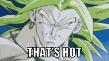 Broly Thats Hot GIF - Broly Thats Hot GIFs