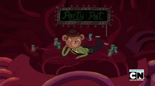 Adventure Time GIF - Time Party Pat - Discover & GIFs