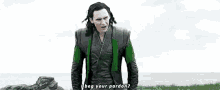 Loki Pardon GIF - Loki Pardon Thor Ragnarok GIFs