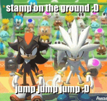 Stamp On The Ground Sonic GIF - Stamp On The Ground Sonic Silver The Hedgehog GIFs