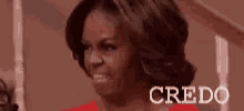 Credo Michelle Obama GIF - Michelle Obama Shocked Surprised GIFs