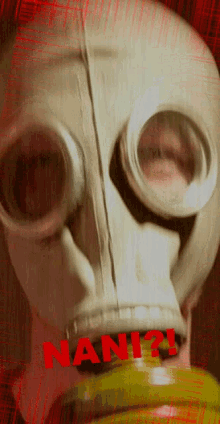 Gas Mask Nani GIF
