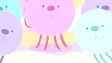 Group Of Monsters Bee & Puppycat GIF - Group Of Monsters Bee & Puppycat Pack Of Monsters GIFs