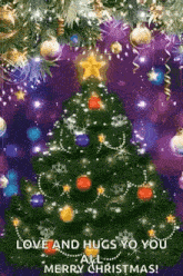 Excited Christmas Tree GIF