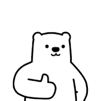 Bear Thumbs Up Sticker - Bear Thumbs Up Stickers