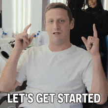 Let'S Get Started Tim Robinson GIF
