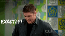 Exactly GIF - Supernatural Exactly Dean Winchester GIFs