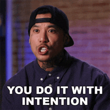 You Do It With Intention Bryan GIF - You Do It With Intention Bryan Ink Master GIFs