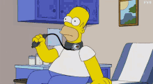 Homer'S Blood Pressure - The Simpsons GIF