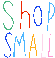 Shop Small Webshop Sticker