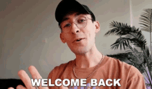 Welcome Back Brandon Woelfel GIF - Welcome Back Brandon Woelfel Good To Have You Back GIFs