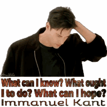 philosophy keanu reeves neo kant what can i know