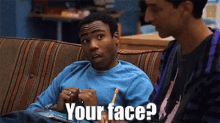 Donald Glover Ugly GIF - Donald Glover Ugly Community GIFs