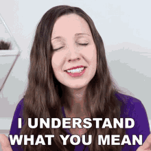 I Understand What You Mean Vanessa Joy GIF - I Understand What You Mean Vanessa Joy Speak English With Vanessa GIFs