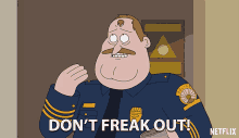Dont Freak Out Randall Crawford GIF - Dont Freak Out Randall Crawford Tom Kenny GIFs