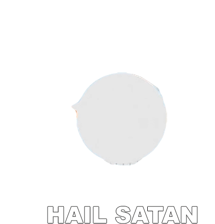 Hail Satan Woodland Critters Sticker - Hail Satan Woodland Critters South Park Stickers
