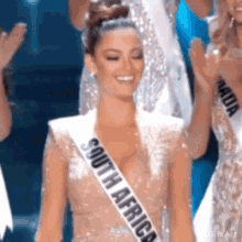 Miss Universe Ms South Africa GIF - Miss Universe Ms South Africa Demi Leigh Nel Peters GIFs