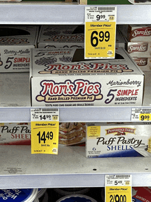 a box of marionberry simple ingredients puff pastry shells