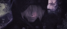 Hooded Roxas Looking To The Side Kingdom Hearts GIF
