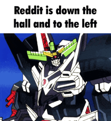 Reddit Is Down The Hall To The Left GIF